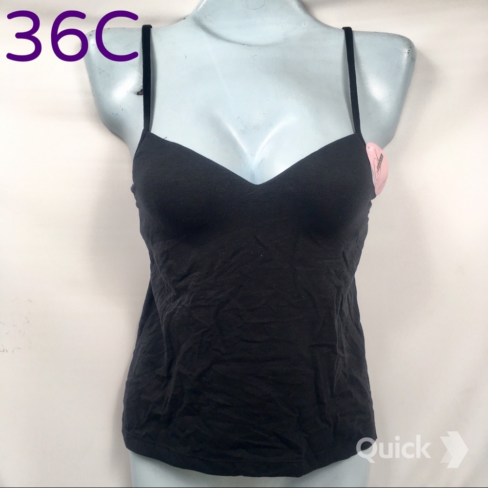 36C, Essential Cotton Bra Camisole